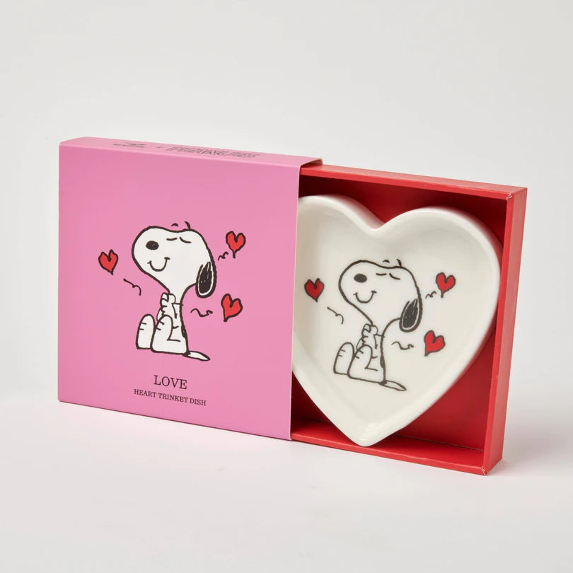 Schaaltje - Snoopy Peanuts - hartje love