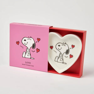 Schaaltje - Snoopy Peanuts - hartje love