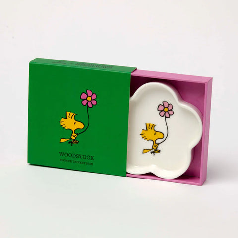 Schaaltje - Snoopy Peanuts - flower woodstock