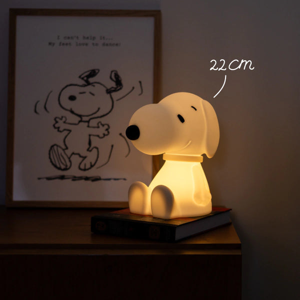 Snoopy nachtlamp - oplaadbare lamp uit silicone