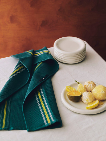 Keuken handdoek - HAY - groen-geel