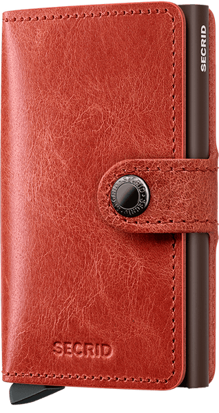 Miniwallet - vintage orange