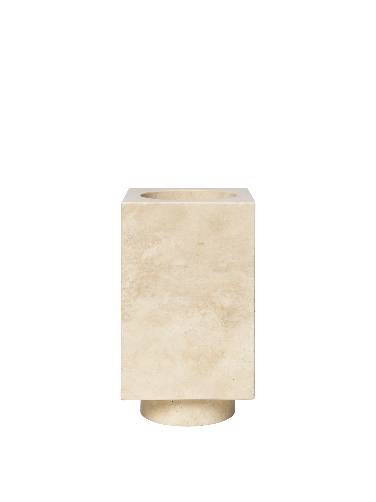 Hew vaas - travertijn