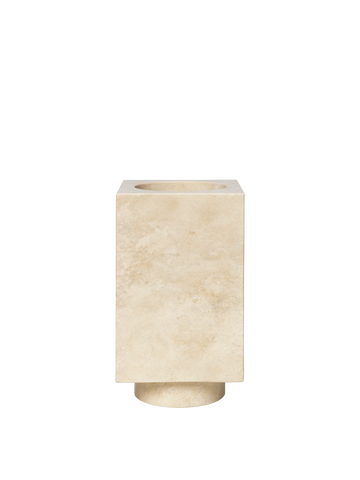 Hew vaas - travertijn