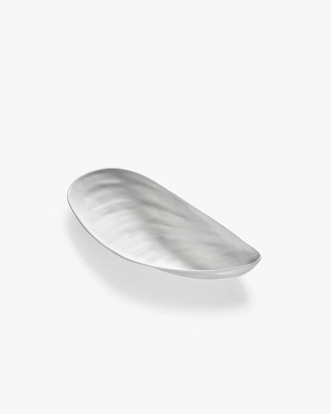 Schaal mossel - Marcel - wit