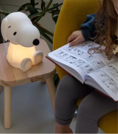 Snoopy nachtlamp - oplaadbare lamp uit silicone