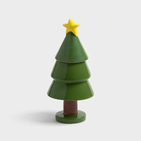 Theelicht kerstboom - kaarsenhouder
