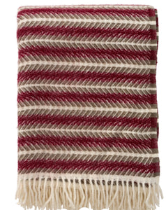 Plaid - oscar - multi burgundy