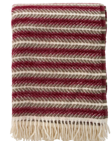 Plaid - oscar - multi burgundy