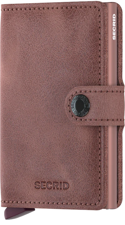 Miniwallet - vintage mauve - portefeuille