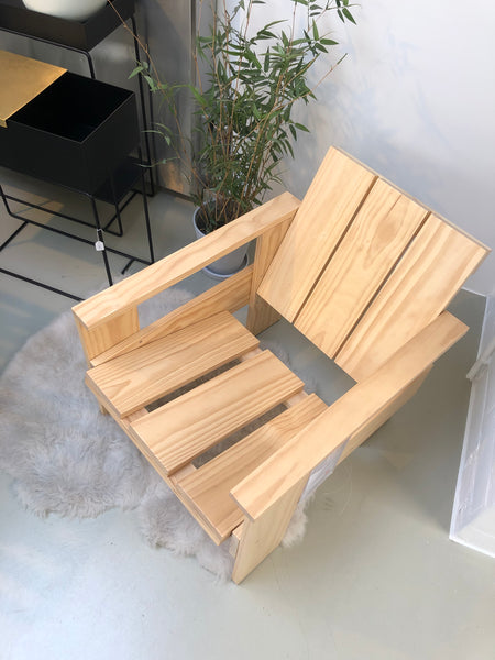 Showroommodel - Crate - lounge stoel