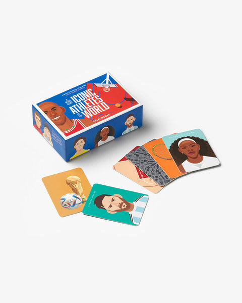 Memoryspel - iconic athletes