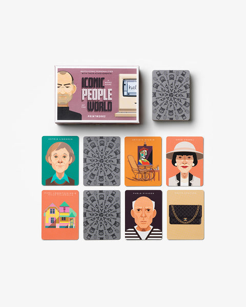 Memoryspel - iconic people