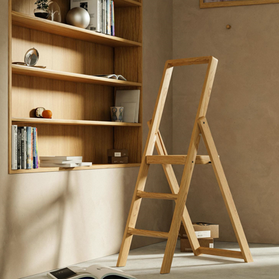 Trapladder in eik