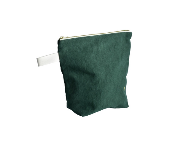 Katoenen Toiletzak - Nori groen