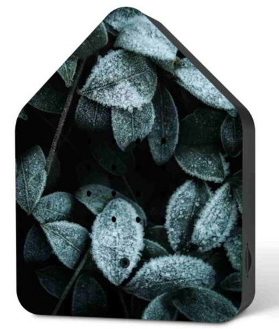 Zwitscherbox - tsjirpende vogel geluidsbox - LIMITED EDITION Frosty leaves