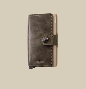 Miniwallet - vintage traceable - clay