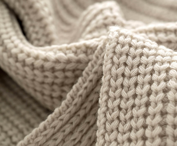 Plaid - woolen weave - beige