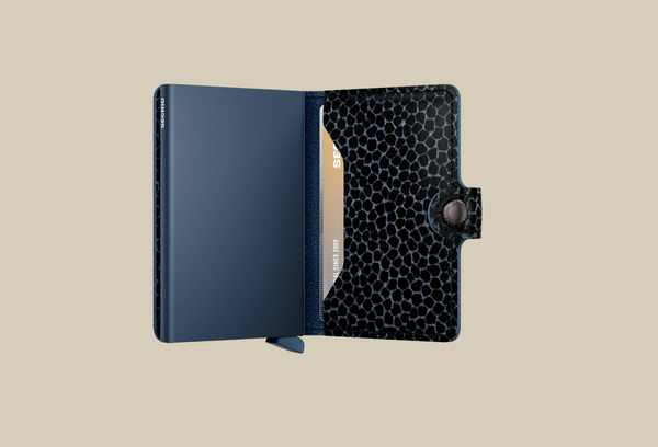 Miniwallet - giraffina blue - portefeuille