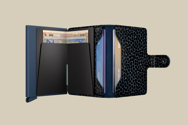 Miniwallet - giraffina blue - portefeuille