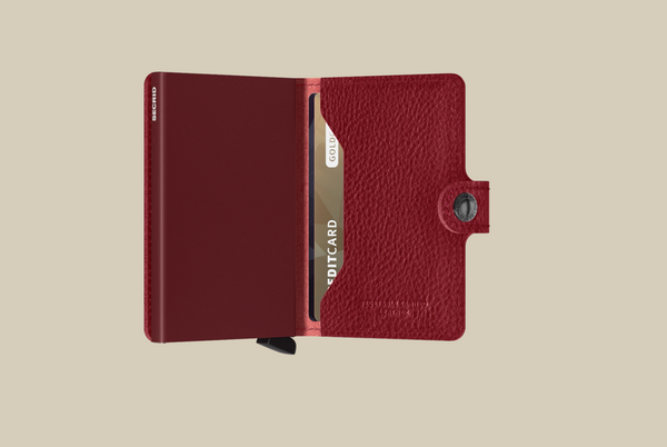 Miniwallet - rood/bordeaux - portefeuille