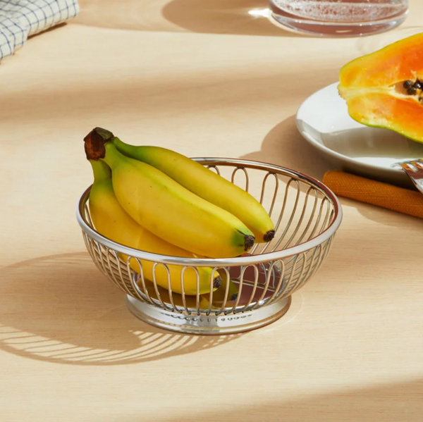 Schaal - draadmand rond - Alessi