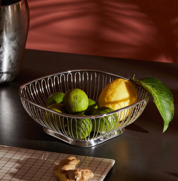 Schaal - draadmand vierkant - Alessi