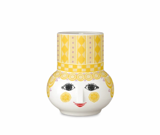 Eva - Olga kaarsenhouder - small - geel