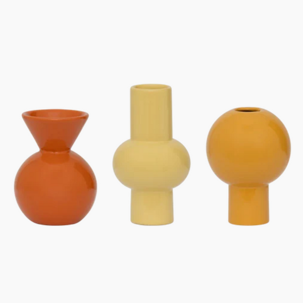 Mini vaasjes - set van 3