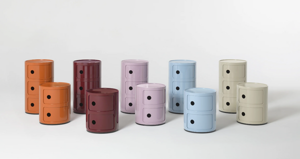 Componibili - 3 lagen, glans bordeaux NIEUW