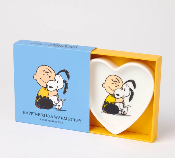 Schaaltje - Snoopy Peanuts - hartje puppy