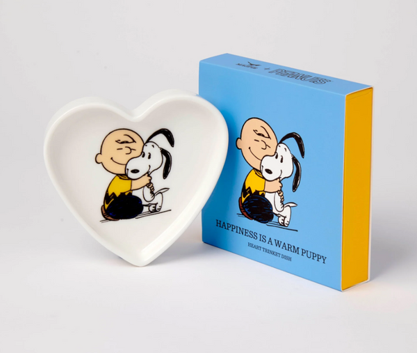 Schaaltje - Snoopy Peanuts - hartje puppy