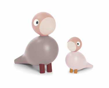 Liv & Lykke - set birds - roze