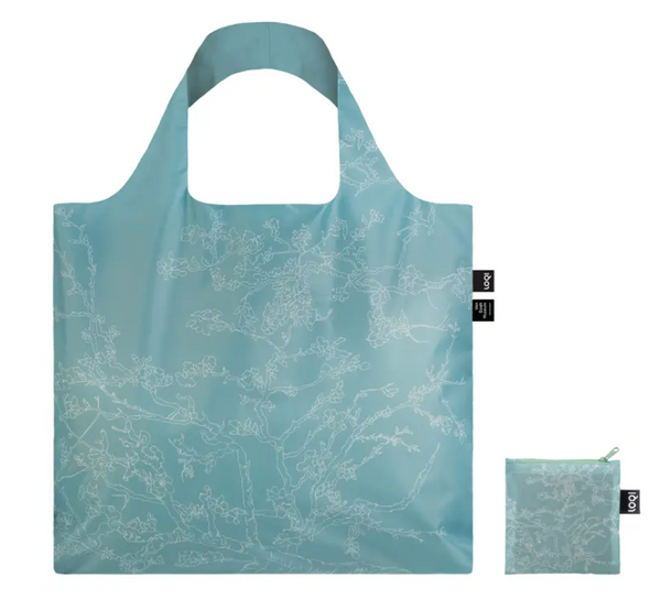 Opvouwbare zak - LOQI shopper - Van Gogh Almond Blossom