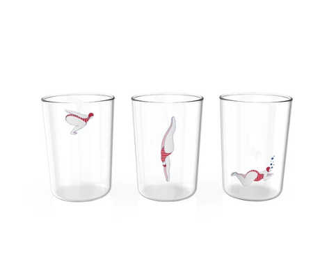 Dive - set van 3 glazen