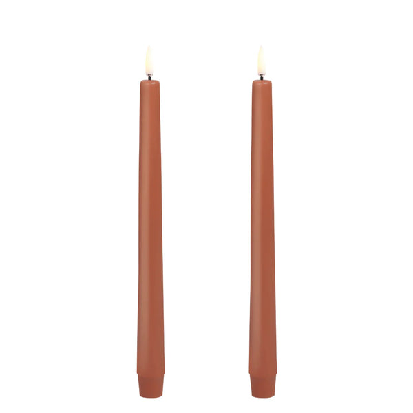 LED kaars - lang - set van 2