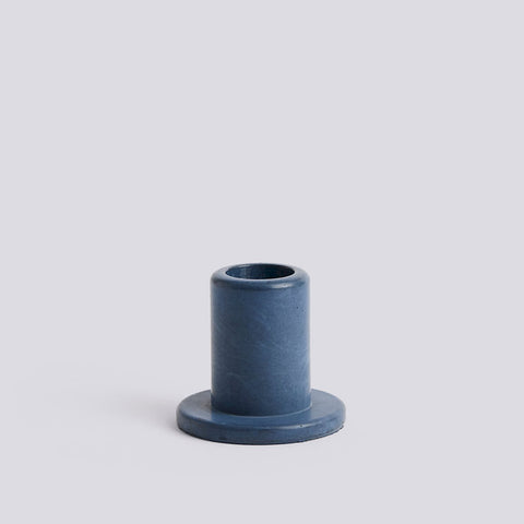 Kandelaar beton Tube - small - midnight blue