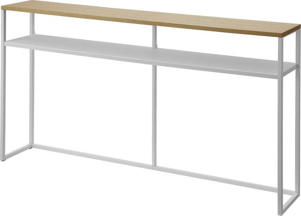 Console tafel - wit - twee laags