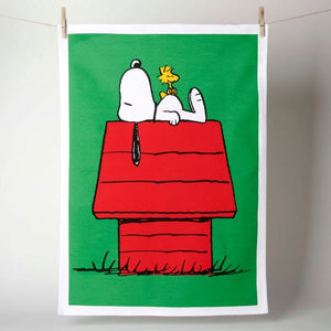 Theedoek - Snoopy Peanuts - home