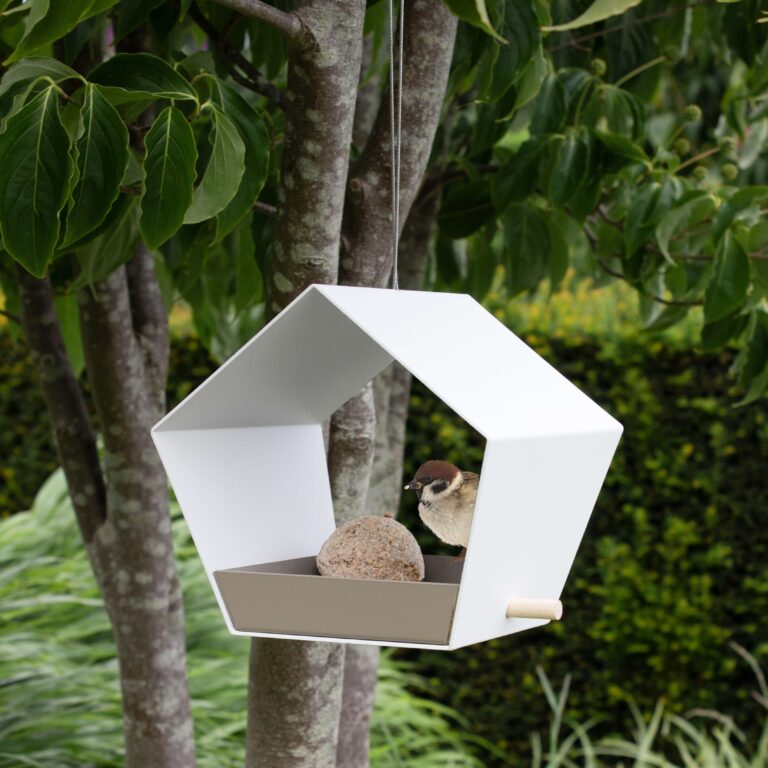 Vogel voederhuisje - small diamond - hangend