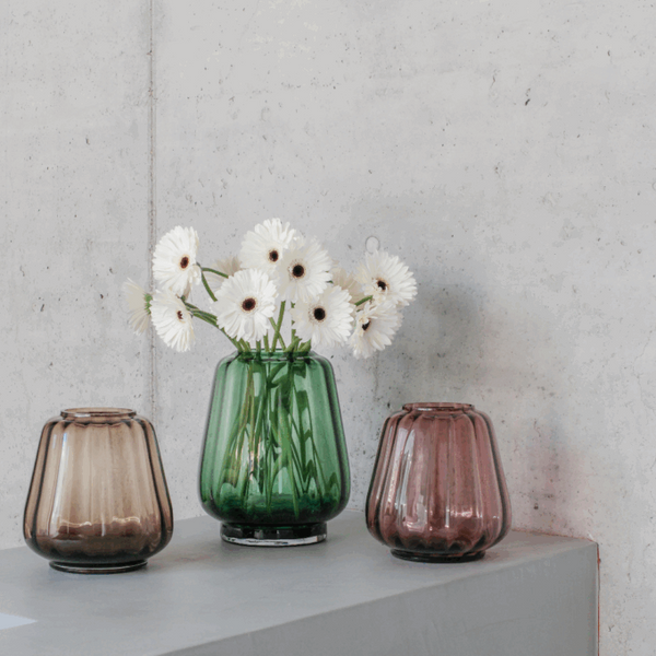 Kuro vaas - wave - SMALL