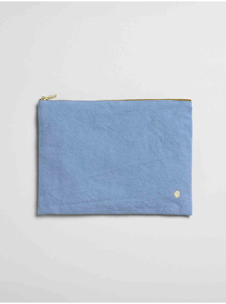 Katoenen etui - medium - licht blauw - bluetiful