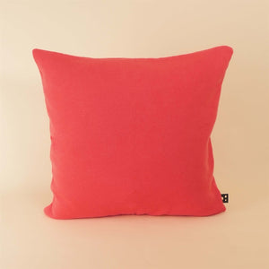 Soft knitted cushion - peach - 50x50cm kussen