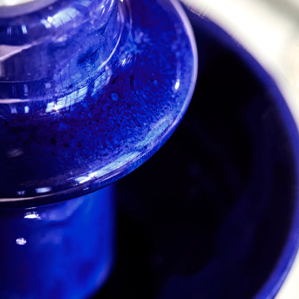 Diva kandelaar - blauw of groen