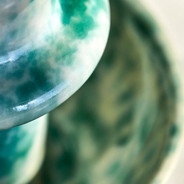 Diva kandelaar - blauw of groen