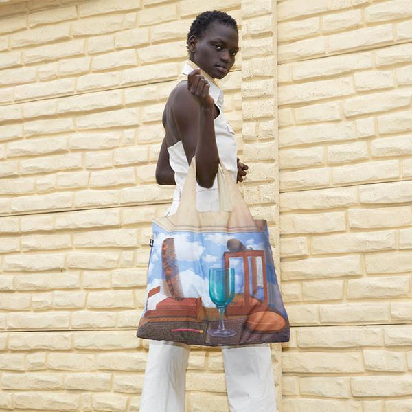 Opvouwbare zak - LOQI shopper - Magritte Personal Values