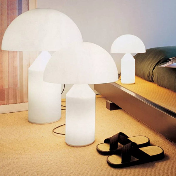 Atollo lamp - opaal glas