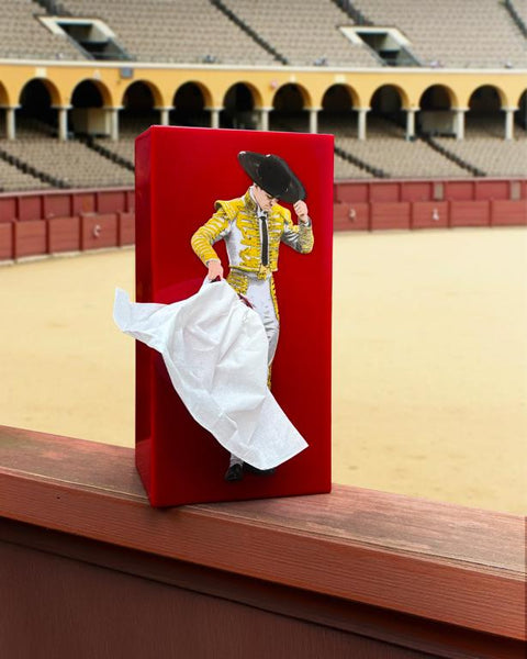 Tissue up boy - zakdoekdoos rood