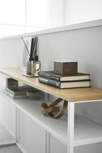 Console tafel - wit - twee laags