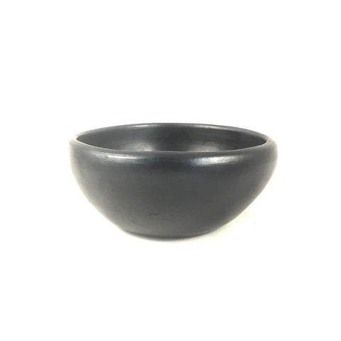 Black pottery - bowl zwart medium CH13.7